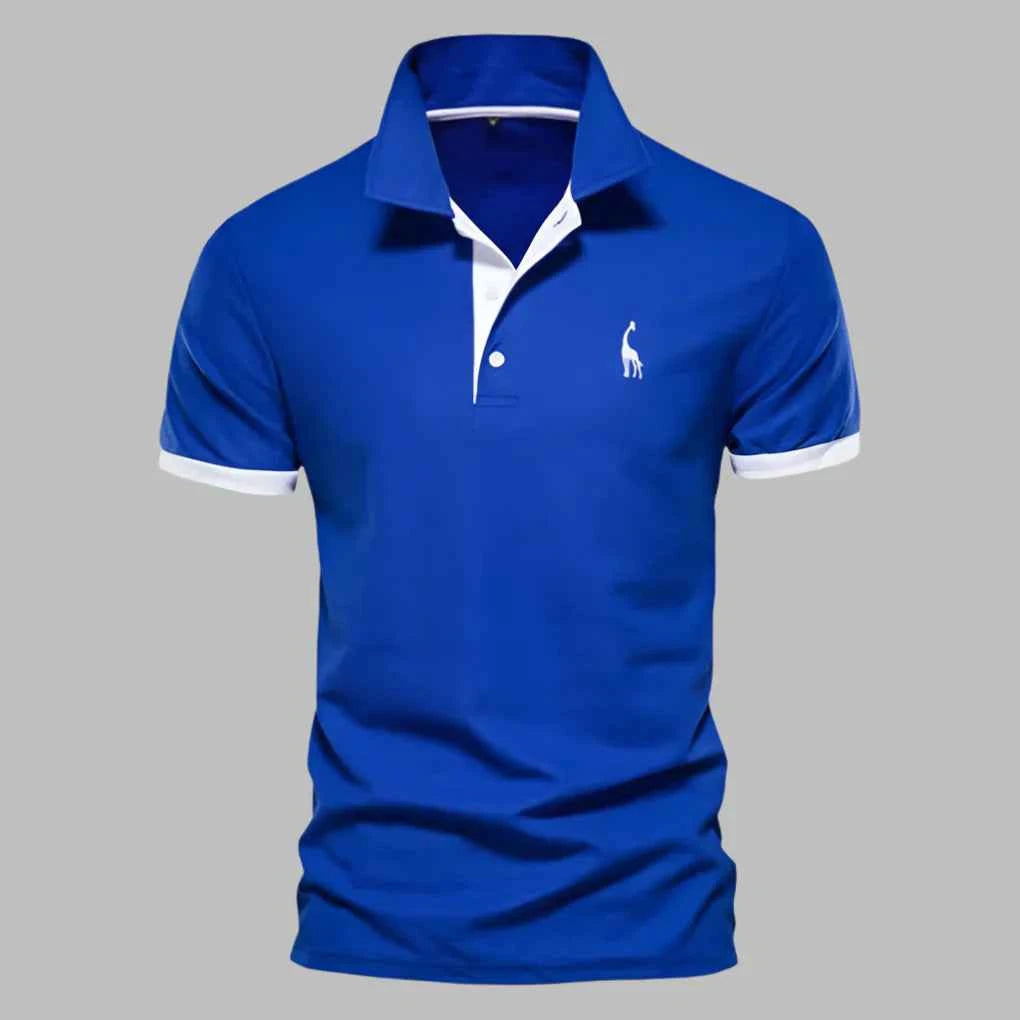 Men's Stylish Polo Shirt Blue