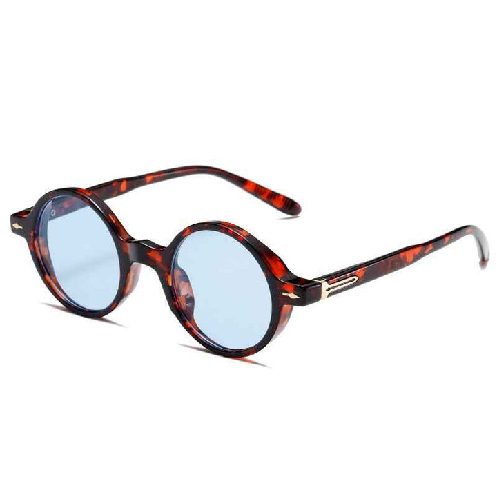 Polarized UV Protection Sunglasses Havana Blue