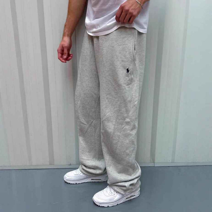 Men's Classic Wool Sweatpants with Side Pockets