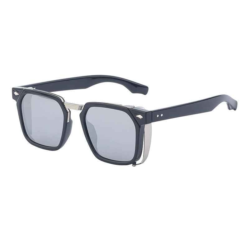 Polarized Prism Sunglasses for Ultimate UV Protection Black Mirror