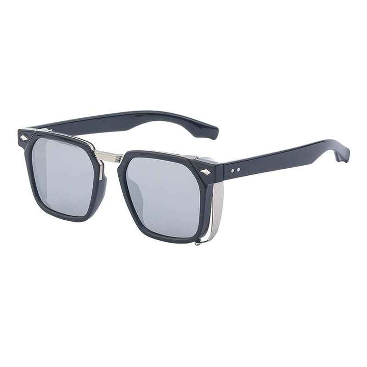 Polarized Prism Sunglasses for Ultimate UV Protection Black Mirror