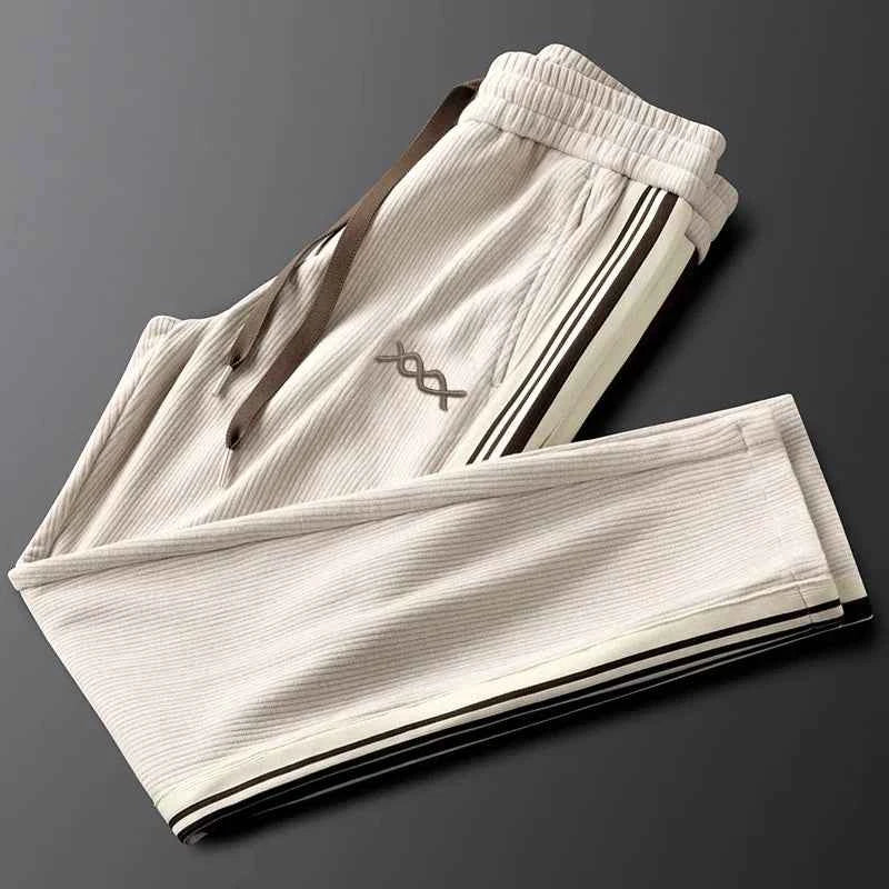 Trendy Corduroy Tracksuit Set
