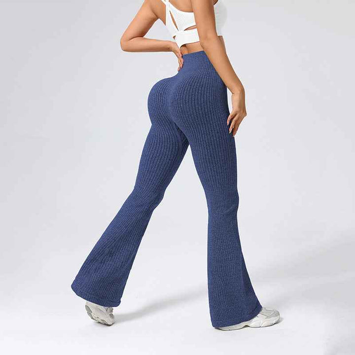 Women's Cloud Ribbed Pants - Comfortable and Stylish Navy