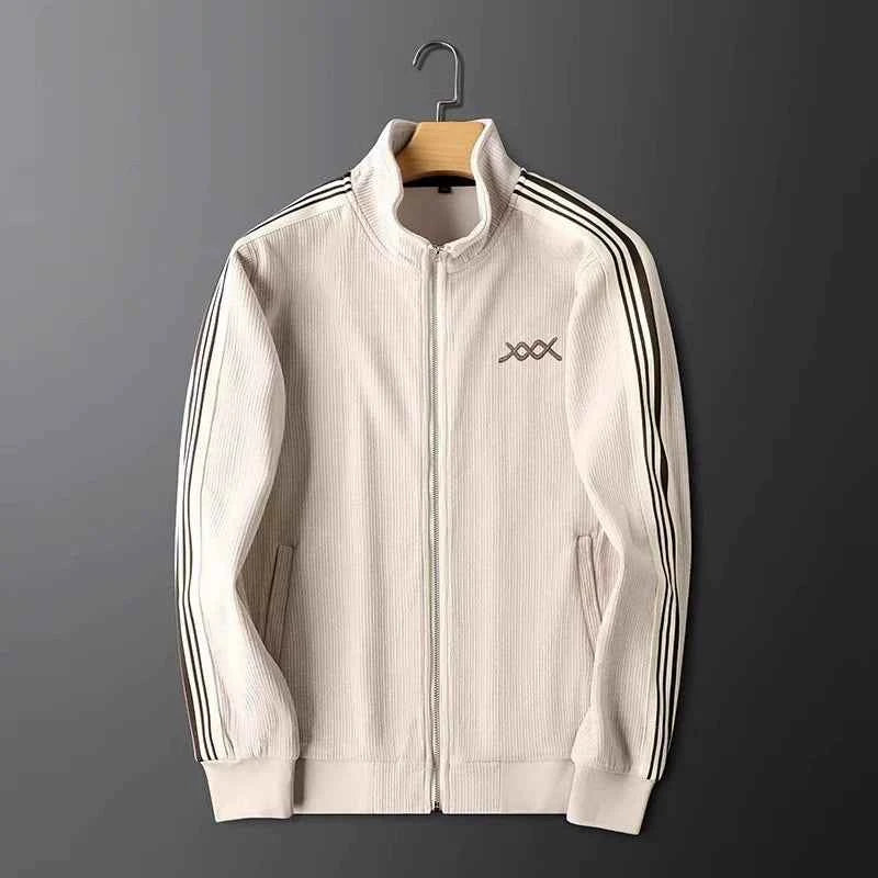 Trendy Corduroy Tracksuit Set
