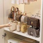Stylish Acrylic Handbag Organizer Rack