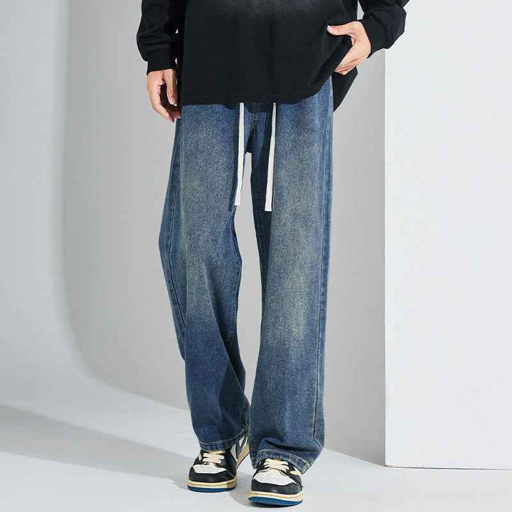 Men's Denim Jeans - Stylish and Comfortable Fit Classic Blue