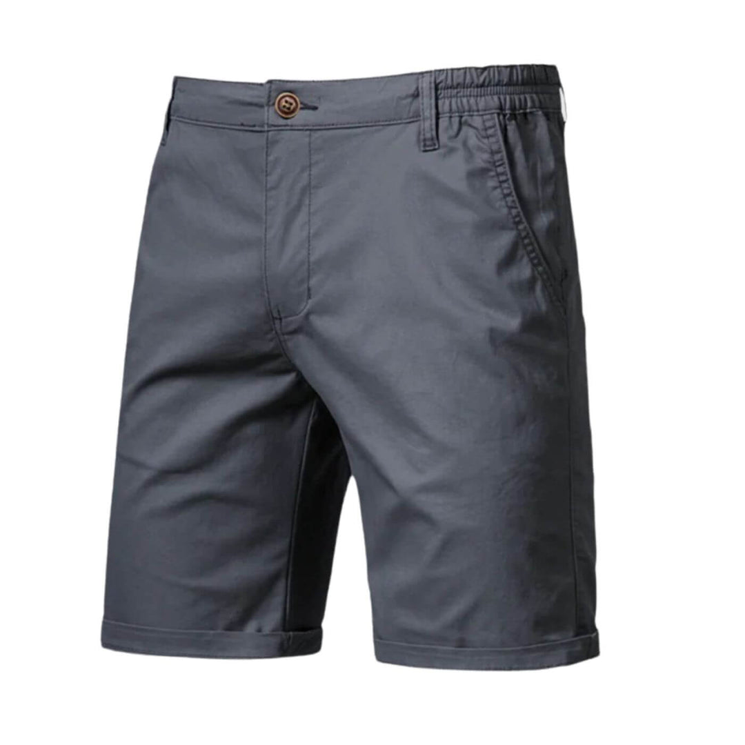 Theodore | Comfortable Everyday Shorts with Stretch Grey