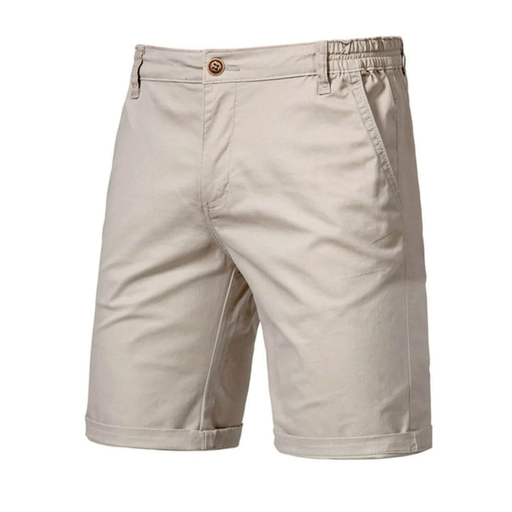 Theodore | Comfortable Everyday Shorts with Stretch Beige