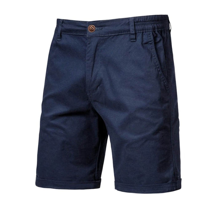 Theodore | Comfortable Everyday Shorts with Stretch Navy Blue