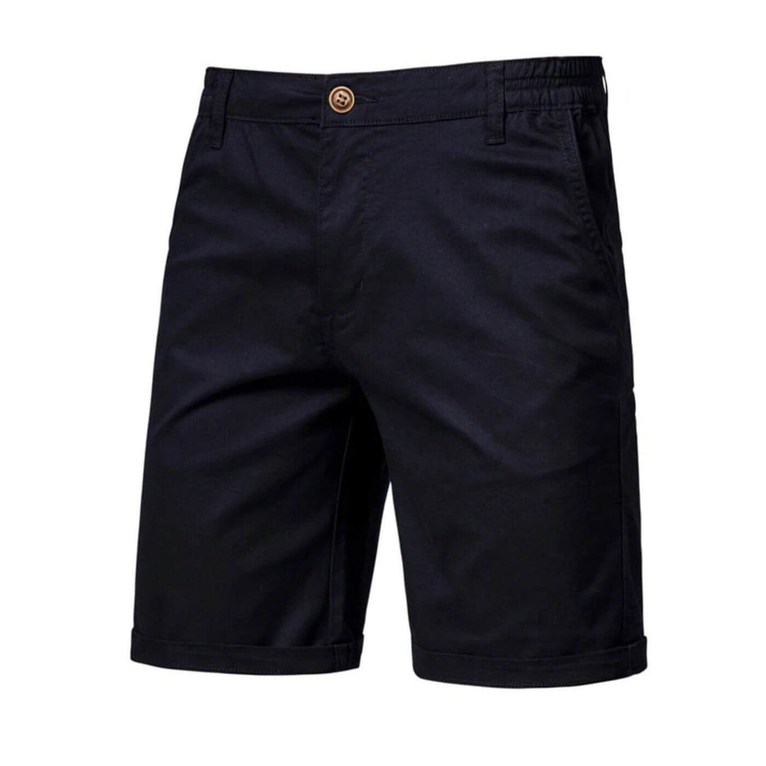 Theodore | Comfortable Everyday Shorts with Stretch Black