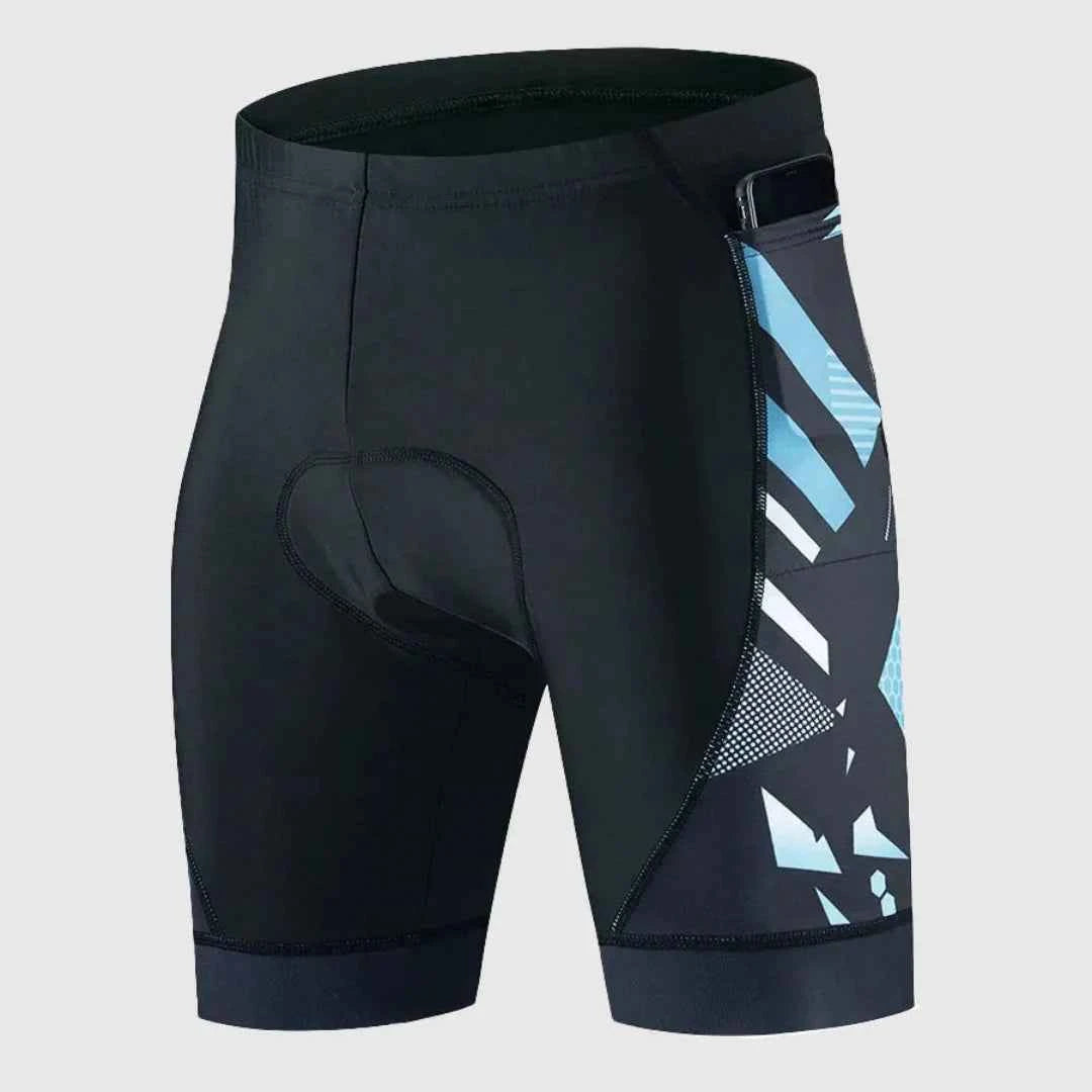 Men's Quick-Dry Compression Active Shorts Light Blue
