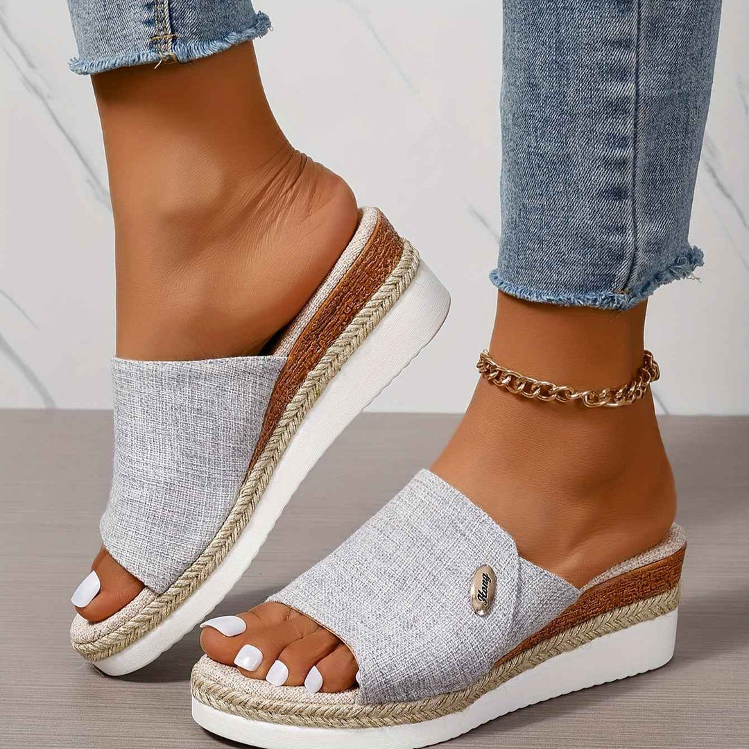 Olivia | Women's Platform Sandals - Comfortable and Elegant Summer Footwear Gray