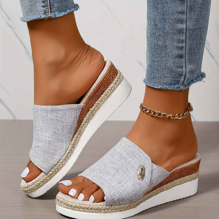 Olivia | Women's Platform Sandals - Comfortable and Elegant Summer Footwear Gray