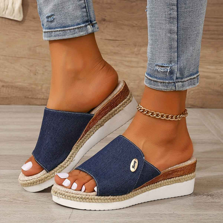 Olivia | Women's Platform Sandals - Comfortable and Elegant Summer Footwear Royal Blue