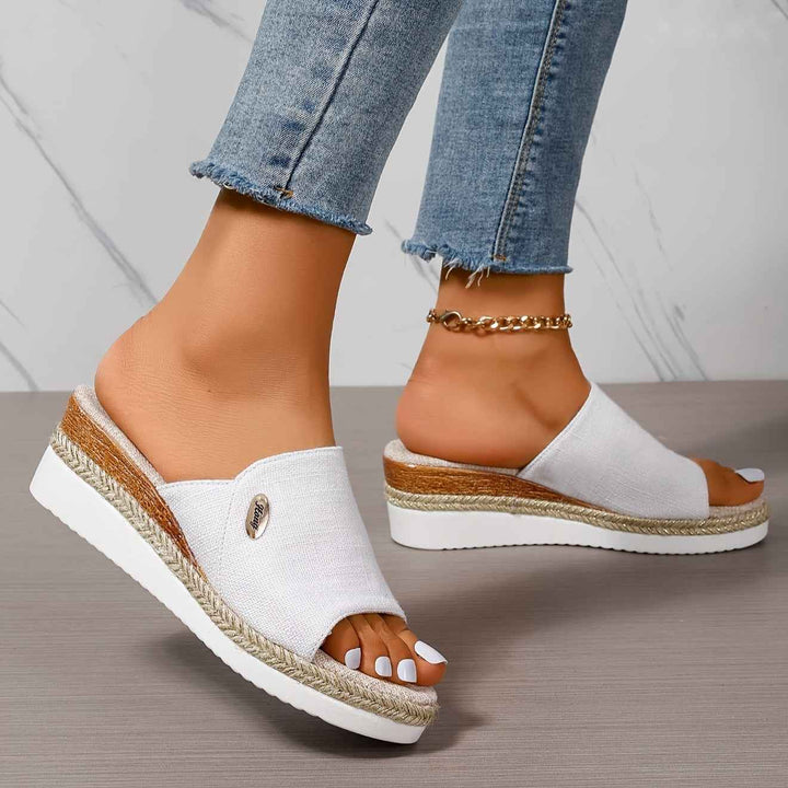 Olivia | Women's Platform Sandals - Comfortable and Elegant Summer Footwear White