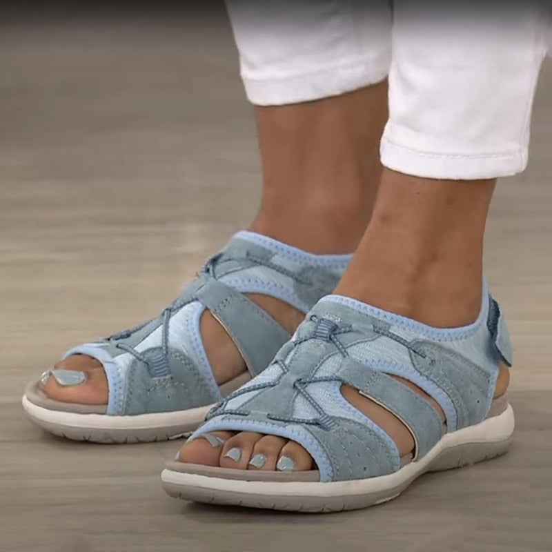 Louise | Fashionable Orthopedic Women's Sandals - Comfortable Footwear for All-Day Wear Blue