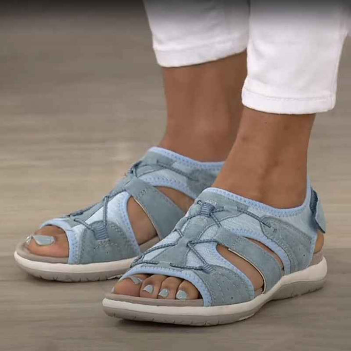 Louise | Fashionable Orthopedic Women's Sandals - Comfortable Footwear for All-Day Wear Blue