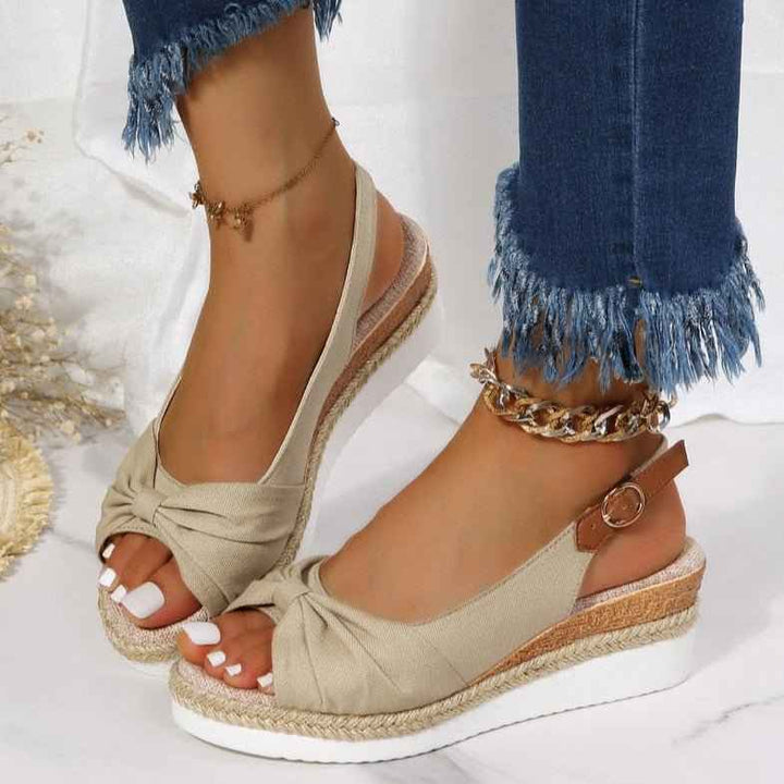 Ivy | Women's Orthopedic Sandals for Ultimate Comfort Beige