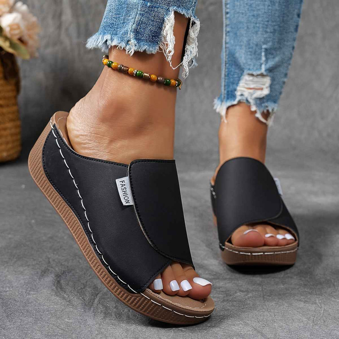 Wren | Comfortable Women's Sandals with Orthopedic Support Black