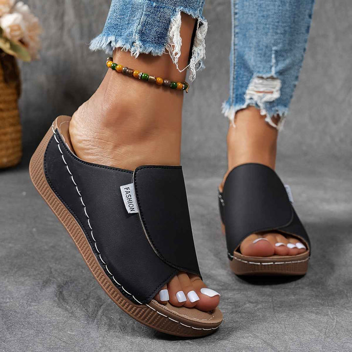 Wren | Comfortable Women's Sandals with Orthopedic Support Black