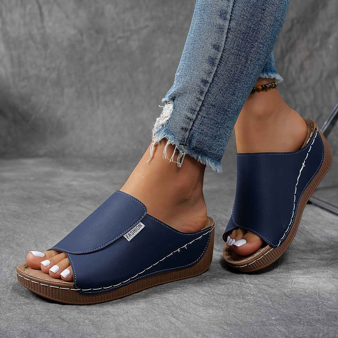 Wren | Comfortable Women's Sandals with Orthopedic Support Navy Blue