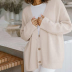 Women's Classic Knit Button Cardigan