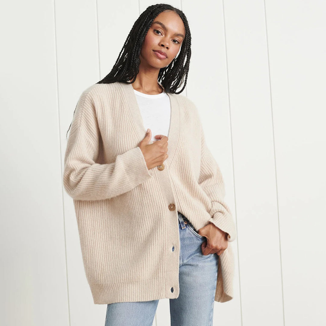 Women's Classic Knit Button Cardigan