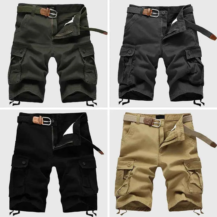 Men's Tactical Cargo Shorts with Belt All 4 Colors (DEAL)