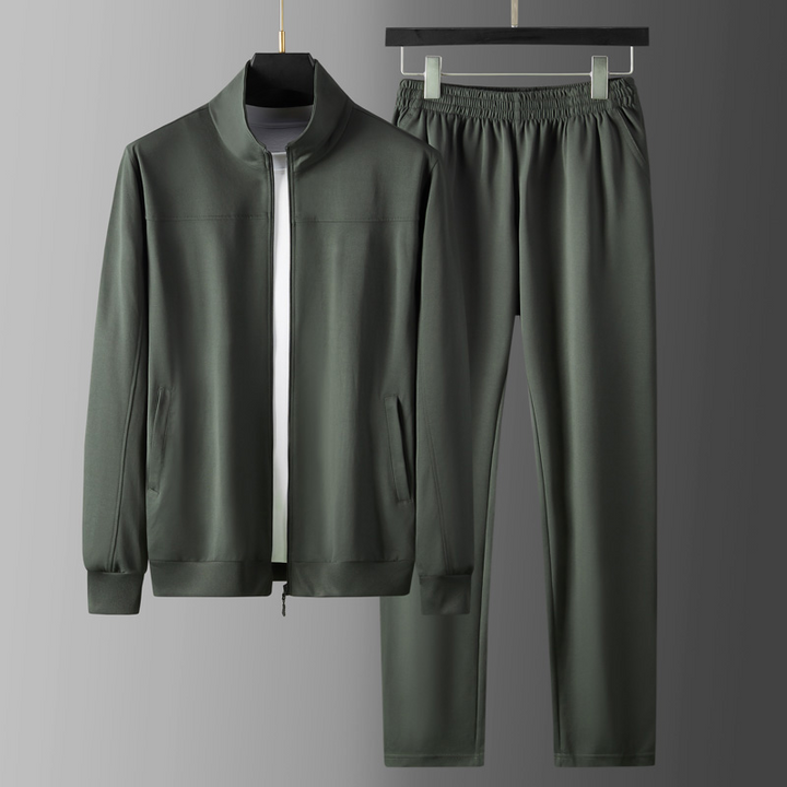 Platinum Hype Tracksuit Set Green