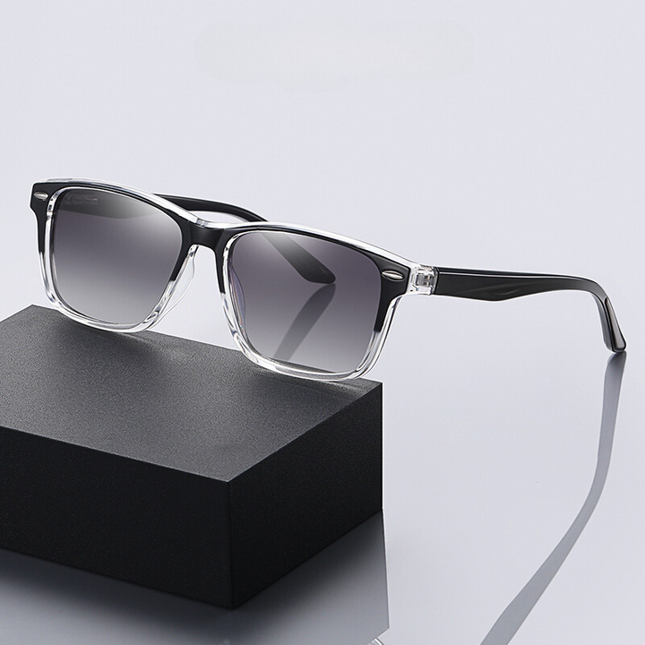 Polarized Cascade Sunglasses for Ultimate UV Protection Black Clear