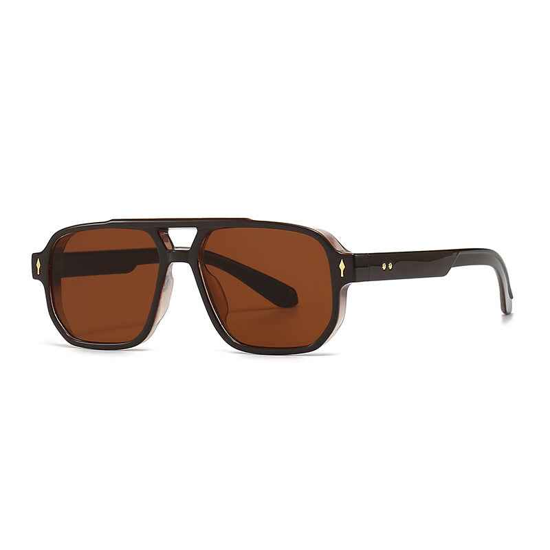 Polarized Horizon Sunglasses for UV Protection Black Gray