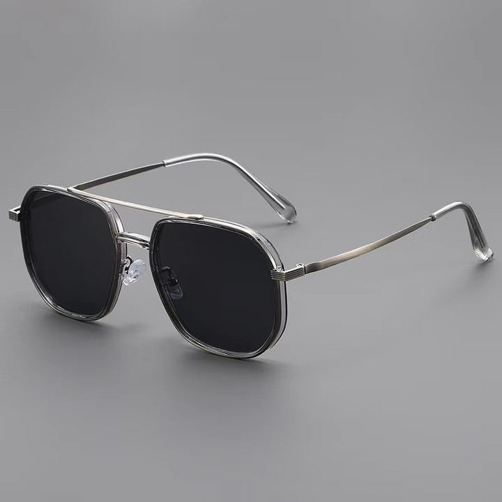 Polarized Navigator Sunglasses for Ultimate UV Protection Clear Gray