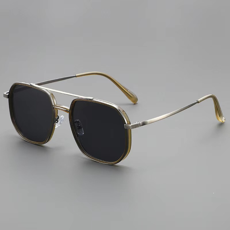 Polarized Navigator Sunglasses for Ultimate UV Protection Tea Black