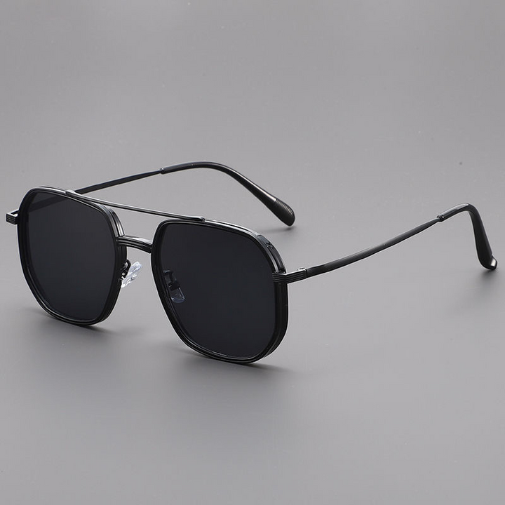 Polarized Navigator Sunglasses for Ultimate UV Protection Black Gray