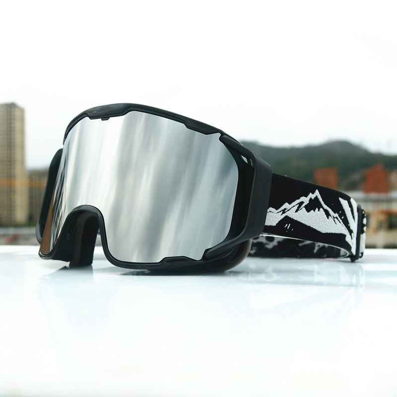 Polarized Snow Goggles for Ultimate Clarity Black Frost