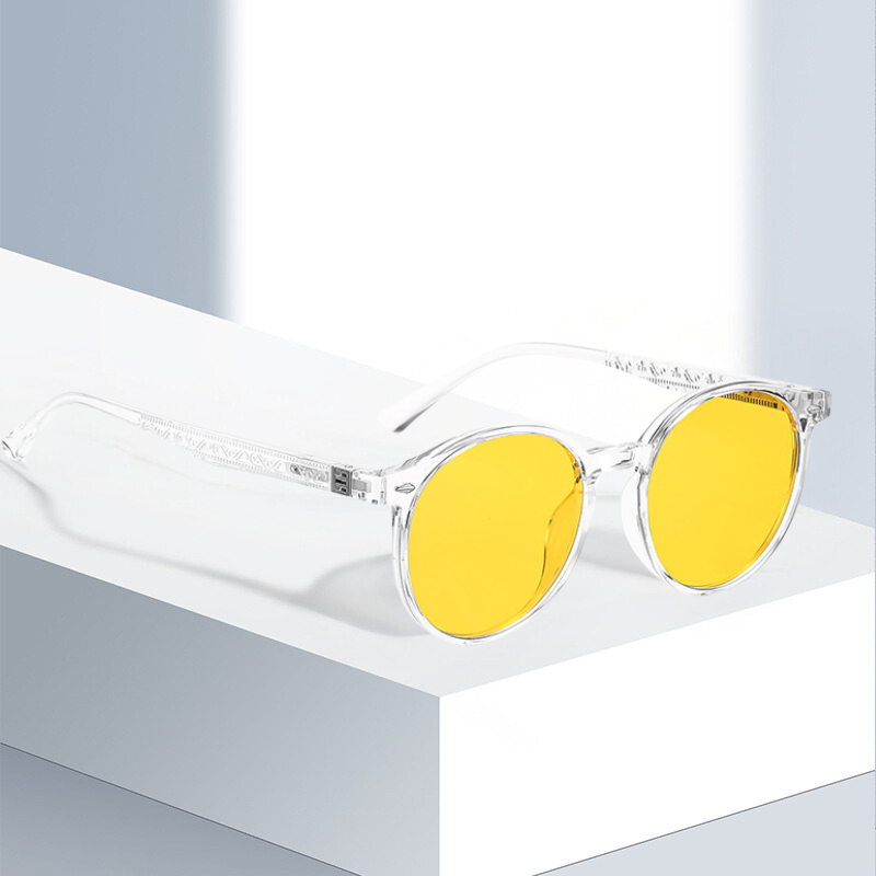 Polarized UV Protection Sunglasses Black Gray Gradient Black Red Clear Yellow