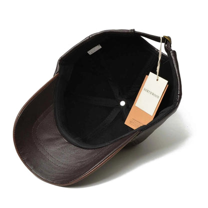 Premium Leather Cap