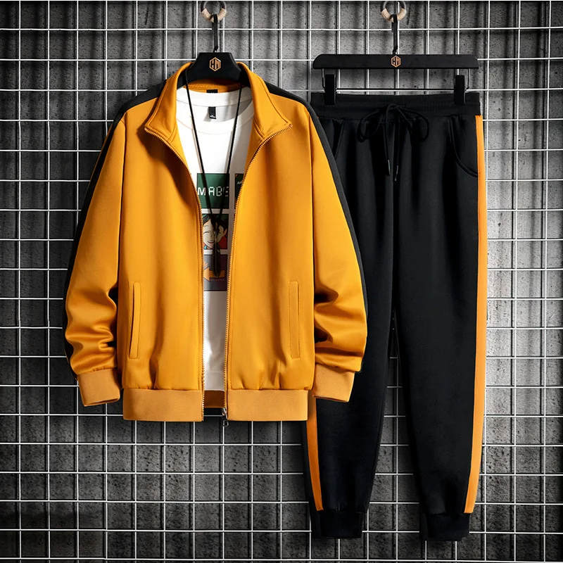Premium Nova Tracksuit Set - Hype Collection Orange