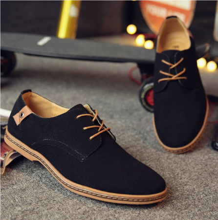 Men's Casual Modern Style Shoes Black