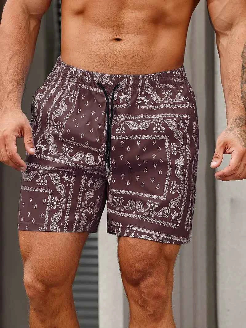 Ralph | Comfortable Swim Shorts for Men - Perfect for Summer Days Burgundy