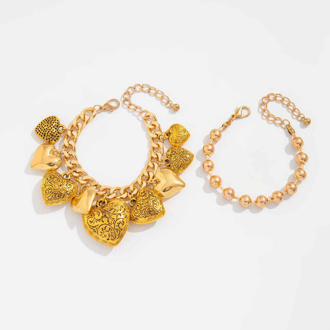 Classic Heart Jewelry Set