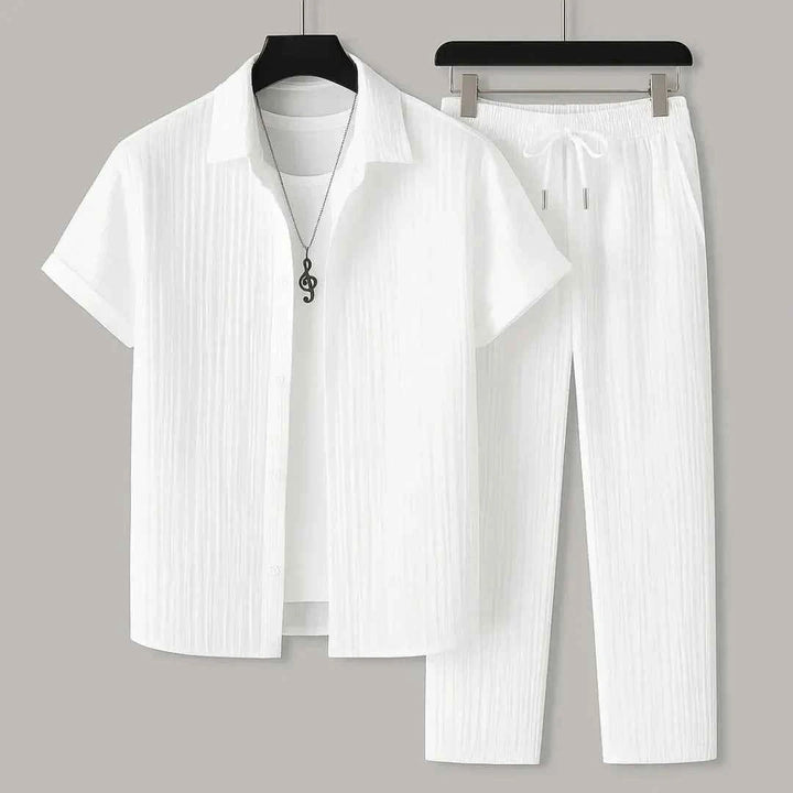 Men's Riviera Summer Outfit Set White