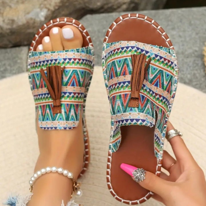 Robin | Comfortable Flat Sandals Style 7