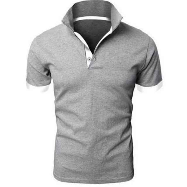 Men's Classic Polo Shirt Gray