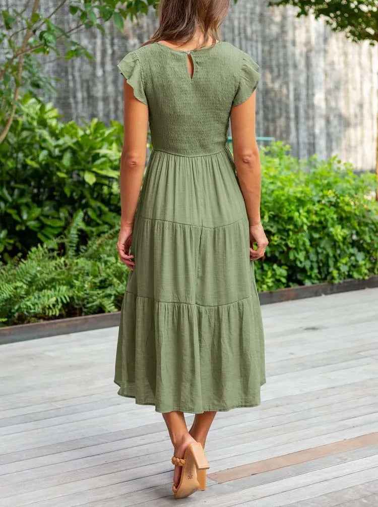Ronja | Effortless Stylish Flowy Layered Dress
