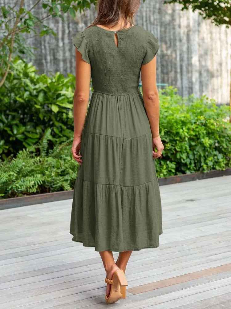 Ronja | Effortless Stylish Flowy Layered Dress
