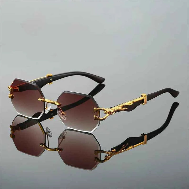 Retro Golden Hour Sunglasses for Stylish Looks Tea