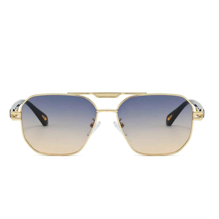 Stylish Signature Aviator Sunglasses