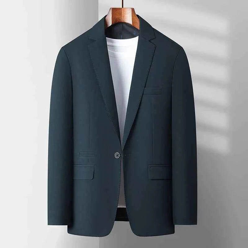 Men's Summerweight Relaxed Fit Blazer Navy Blue