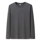 Men's Long Sleeve Cotton T-Shirts